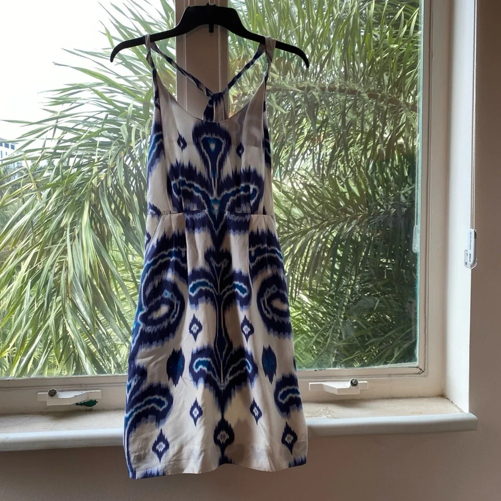 Banana Republic Silk Tye Dye Dress - Picture 5 of 12